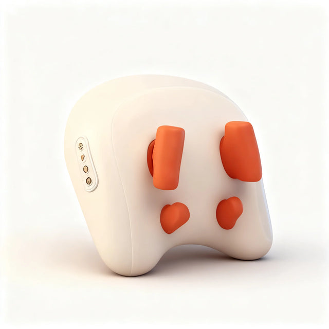Wireless Heated Deep-Tissue Massage Pillow