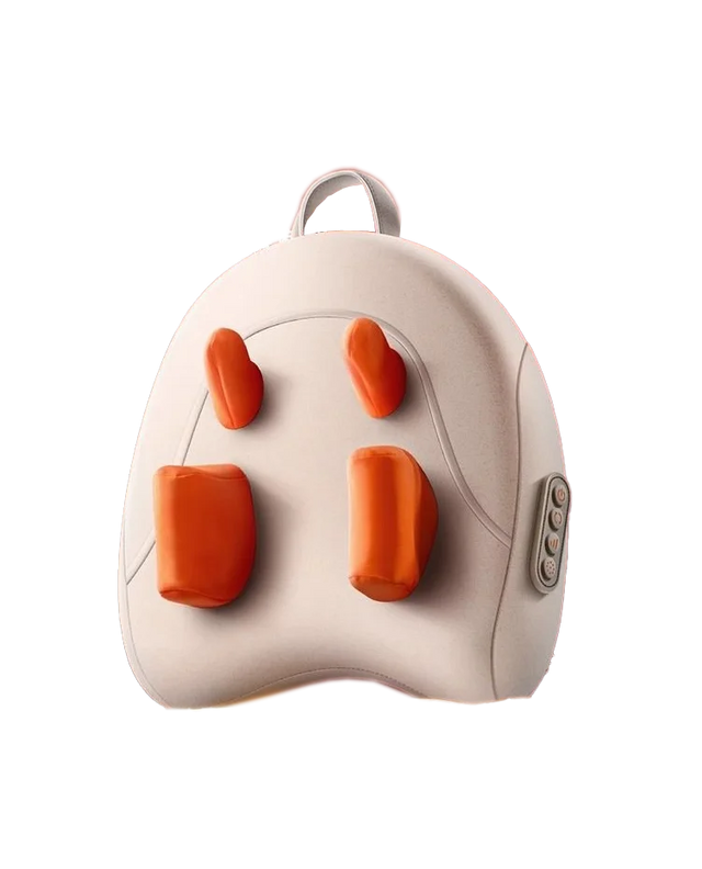 Wireless Heated Deep-Tissue Massage Pillow